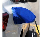 Ajhxian Ev Charger Port Cover, Impermeable impermeable al aire libre Electric Car Charging Port Plug Cover, Nieve helada Lluvia Sol Uv Protección c...