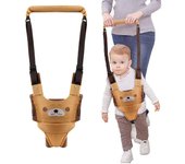 Arnés de andador para bebés, asistente para caminar para bebés Ayudante Niño pequeño Cinturón de seguridad transpirable seguro para niños