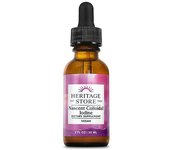 Yodo coloidal naciente de Heritage Store, 246 mcg, 1 fl oz (paquete de 1)