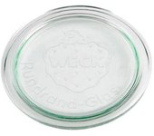 Weck Glass lid for 60mm ø preserving jar 1 unit