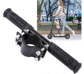Reposabrazos para niños para scooter eléctrico - Reposabrazos universal para niños Scooter, marco de seguridad de agarre ajustable Reposabrazos par...