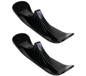 mickcara Un par de scooter de nieve de invierno Esquí Niños Ski Sled Board Accesorios de dos ruedas Deportes de nieve Piezas de repuesto Instalació...
