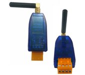 2pcs Rs485 Transceptor inalámbrico 20dbm 433mhz Transmisor y receptor Vhf/uhf Radio Módem para Smart TY Azul