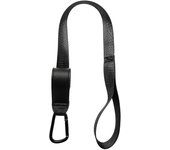 Cochecito Correas de muñeca Cinturón de seguridad Cochecito Scooter Cochecito Accesorios Negro