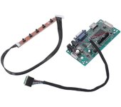 30 pines Vga entrada Kit de placa controladora LCD placa de controlador para 1080p B156han01.1 Lp156wf4 Raspberry Pi