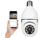 Cámara inalámbrica Wifi Bombilla Vigilancia Seguridad 1080p Visualización remota
