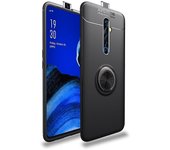 Sitabo Funda TPU con pie de apoyo negro para tu Oppo Reno2 Z