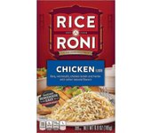 Rice-A-Roni Mezcla de arroz con sabor a pollo Rice A Roni, 6.9 oz