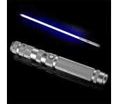 Luz Sable Láser Espada RGB 7 Colores Cambiable Luz Electrónica Espada Fx Sonido Negro