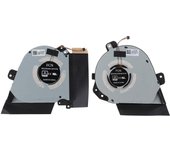 Ventilador de enfriamiento de computadora portátil para ROG Zephyrus G15 GA502IU 5V 0.5A 4pin 4wire Cooler CPU GPU