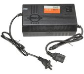 72v 20ah cargador de batería de motocicleta 6 pantalla led para scooter rueda plomo ácido batería eléctrica bicy