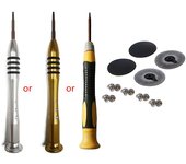 Para Macbook Pro Retina A1398 A1425 A1502 Base inferior para reparación de tornillos del kit de caja Negro