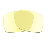 Seek Optics Busque lentes de repuesto ópticas para Oakley Holbrook Metal - Blast Yellow Non-Polarized Amarillo 55 mm
