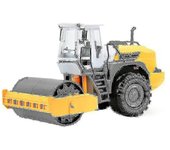 Juguete de construcción de camión de rodillo accionado por fricción, juguete de coche de reparación de inercia, vehículo de ingeniería, juguete