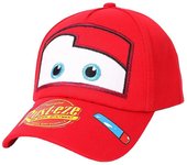 Niños Niños Niñas Coches Lightning Mcqueen Sombrero de béisbol Niños Verano Sun Visor Gorra ajustable Rojo