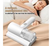 Nuevo cepillo de eliminación de ácaros para la cama del hogar Aspiradora Máquina de desinfección USB Esterilizador uv Limpieza más segura 5FILTROSP...