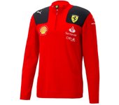 Puma 2023 Ferrari Team Half Zip Sweat (Rojo) Large Adults