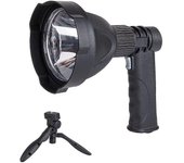 Exsha Led Hand Held Spotlight Usb recargable Camping Caza Linterna Lámpara de antorcha