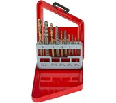 Extractor de tornillo y juego de brocas a mano izquierda | 10 Pc, Brocas de acero Cobalt Hss M2