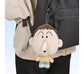 Crayón Shin-chan Bo-chan Dull Dumb Lindo peluche Caja de papel de juguete Muñeca juguete de peluche 20cm