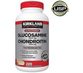 Kirkland Signature Tabletas de Glucosamina y Condroitina, 220 Ea