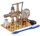 Hot Air Stirling Motor Experimento Modelo Generador Eléctrico Física Experimento Ciencia Juguete Educatio