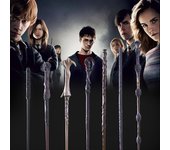 Harry Potter del Mundo Mágico de 12 pulgadas, varita mágica de Harry Potter, juguetes para niños de 6 años en adelante Negro 36cm