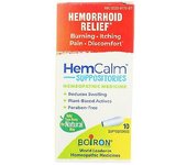 Boiron HemCalm Supositorios, 10 Cuenta (Pack de 1)
