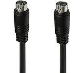 Cable S-video de 10 pines macho a macho Línea de video separada para proyector VCR DVD 1 m