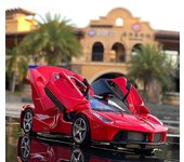 1:32 Coche de juguete Ferrari Laferrari Juguete Aleación coche Diecasts Vehículos de juguete Modelo de coche Modelo de coche en miniatura Modelo de...