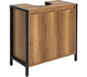 SoBuy Under Sink Cabinet Bathroom Vanity Unit, BZR63-PF Naturaleza