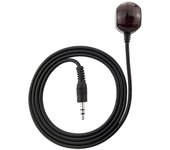 Cable de extensión extensor del receptor de control remoto IR infrarrojo de 3,5 mm y 38 KHz para el decodificador Negro