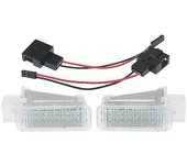 Car Footwell Light Trunk Light para - A4 A6 C7 R8 Q5 Q3 Q7 A8 S3 Rs6 4b0947415 4b0947415a 4e0947415 Color claro