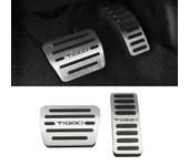 Para Chery Tiggo 4 Pro 5x 2017- 2019 2020 2022 Pedal de coche Acelerador de combustible Cubierta del pedal de freno Accesorios de la almohadilla an...