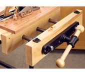 mickcara Ebanista's Vise Woodworking Bench 7 pulgadas Heavy Duty Clamp Cast Steel Work Table Clamping Vises