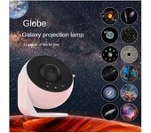 Proyector de galaxias, proyector de estrellas Luz nocturna de estrellas con constelación del sistema solar para niños adultos Blanco