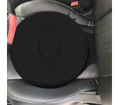 Cojín giratorio para el coche para ancianos, 360 rotación ligera portátil espuma de memoria Auto Swivel Cush