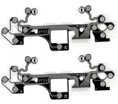 Placa de circuito de cinta para PS5 V3.0 Teclado de película conductora FlexCable PCB 1 set of 2