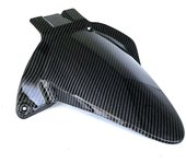Para CBR600RR 600 RR F5 2007 - 2012 Motocicleta Guardabarros Guardabarros Mud Splash Fibra de carbono Patrón de fibra de carbono