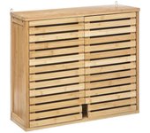 Northix Mueble de baño colgante en bambú