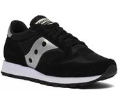 Saucony Jazz 81 para hombre - Negro/plateado Negro/plata Uk 9