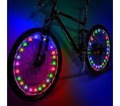 Sunrain 2021 Juguetes geniales para niños: luces LED para ruedas de bicicletas, juegos al aire libre, eliminación nocturna