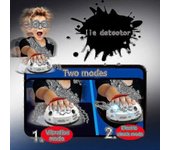 Detector de mentiras de choque eléctrico, juguetes divertidos de prueba de polígrafo, juego de novedad complicado Interesante prueba de polígrafo V...