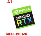 Pegatina para tarjeta gráfica Rtx 2080ti 2070 2060 Titan Vr Gtx 1650 1660ti Etiqueta A1