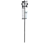 Garden Weather Station, Estación meteorológica Pluviómetro, Pluviómetro y termómetro para Garde