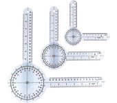 Goniómetro Set Finger Goniometer Digital Goniometer Protractor 360 grados Regla médica para física
