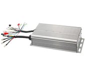 Controlador FOC triciclo 48V-72V 5000W, coche de batería, controlador inteligente de motor sin escobillas, electri Plata