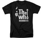 DUQI The Who - Camiseta negra Maximum R&b negro L