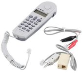 Teléfono Teléfono Butt Test Probador Liniero Herramienta Cable de red Dispositivo C019 Compruebe si hay teléfono Fau