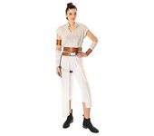 Star Wars: The Rise of Skywalker Disfraz Unisex Adulto Rey Blanco M